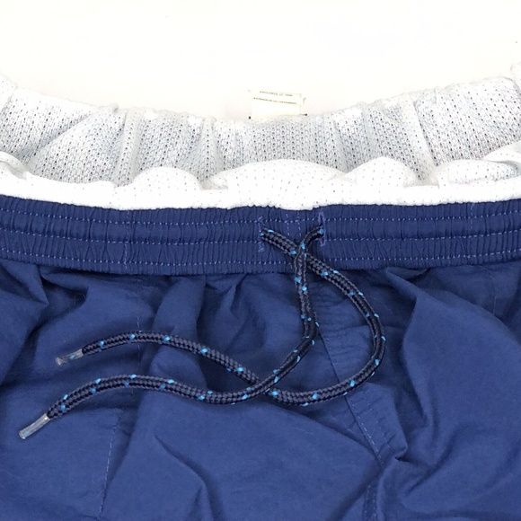 Patagonia Men's Baggies Swim Trunks Lined Shorty Surf Blue Vintage 90's Y2K L - Picture 6 of 10